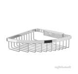 Comple Accessory Corner Shower Basket Ch