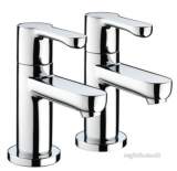 Bristan Nero Nr 1/2 C Basin Taps Chrome