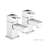 Bristan Qd 1/2c Quadrato Basin Taps Ch