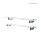 Ideal Standard Concept N1324aa Glass Shelf 500mm