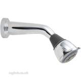 Deva Conc Multi Mode Shower Head And Arm Cp