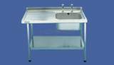 E20602l 1200 X 600 Sbsd Left Hand Cat Sink Ss