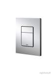 Cosmo 38732 Chrome Flush Plate Horiz 38732000