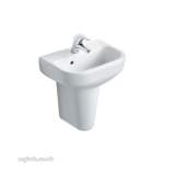 Ideal Standard Playa J4676 450mm One Tap Hole H/r Basin Wh