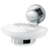 Nene Ane004cp Glass Soap Dish And Holder