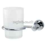 Thames Ath005cp Glass Tumbler And Holder