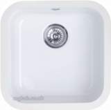 Lincoln 4040 Main Bowl Undermount Wh
