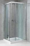 Related item Fen0905aqu Polished Silver Shine Clear Glass Shower Side Panel 1850x800mm