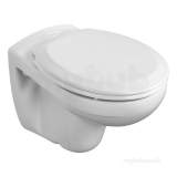 Armitage Shanks V391001 White Sandringham Wall Mount Toilet Pan With Horizontal Outlet