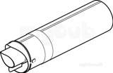 Related item Baxi 243857 Metal Brazilia 15-19 Long Flue For 8s