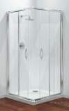 Related item Coram Pack17 Chrome Premier 760mm Corner Entry Shower Enclosure Pack With Clear Glass