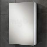 Hib 42400 Aluminium Nitro 500x700mm Single Door Wc Cabinet Mirror Door