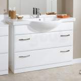 Hib 993.471115 Sorrento 2 Drawer Bathroom Vanity Base Unit For 1100mm For Wash Basin