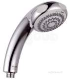 Mira 1.1540.267 Chrome Logic Shower Head 1/2 Inlet