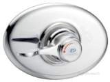 Chrome Performa Exposed Sequential Thermostatic Shower Valve with Isolation