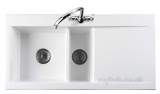 Nevada Cnv2lwh Ceramic 1.5b Lhd Sink Wh