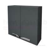 IDEAL STANDARD STRADA 700 WALL UNIT 2 DOOR GLS GR