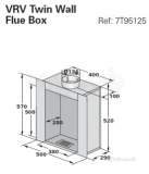 Rite-vent 125 Dia Vrv Flex Fluebox