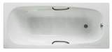 Roca Carla Deluxe 1700 X 700 Two Tap Holes Bath Wh Plus A/s