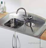 Related item Rangemaster Roma 1 5b Sink/accs Pk Brshd Ss