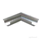 H/r Ext Gutter Angle 125mm 90o Galv