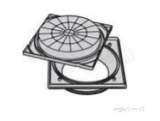 Related item Square Manhole Cover And Frame 350mm Icdc1