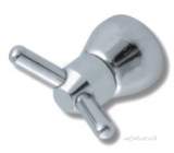 Nova 3 Double Robe Hook Chrome 6356.0