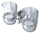 Mephisto Double Mug Holder Chrome 6857