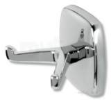 Orfeus Double Robe Hook Chrome 6956