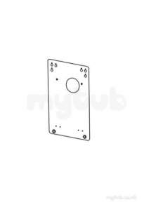 Ideal Logic Logic Plus Flues and Accessories -  Logic Wall Plate Kit-heat Only 206164