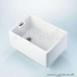 Armitage Shanks Commercial Sanitaryware -  Armitage Shanks Belfast S5800 455x380x205mm Sink Wh