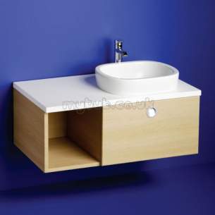 Ideal Standard Jasper Morrison Furniture -  Ideal Standard Jasper Morrison 1000 W/top For Vessel Wterazo