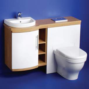 Ideal Standard Washpoint Furniture -  Ideal Standard Washpoint E6731 Wc Base Inc Cis Warm Oak