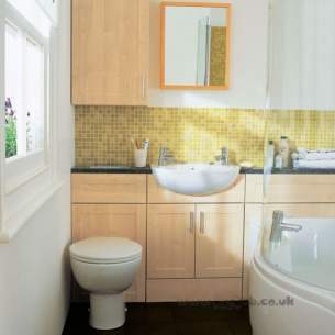 Ideal Standard Bathroom Furniture -  Ideal Standard Space E4646 600mm Wall Unit G/white