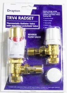 Invensys Trv4 Trv Valves -  Drayton Trv4 Radset Trv4 And L/s Gold