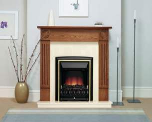 Be Modern Surrounds and Suites -  Be Modern 42 Inch Darras Suite Marfil/warm Oak