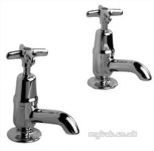 Pegler Quarter Turn Contract Brassware -  Pegler 159 F/restrictor Basin Taps Cp