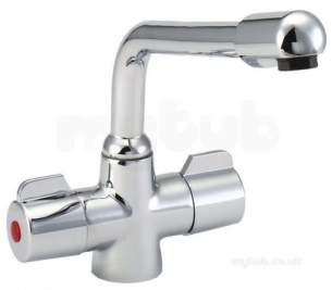 Deva Brassware -  Deva Puffin Mono Sink Mixer C/w Puw Cp