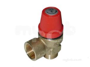 Halstead Heating Boiler Spares -  Hstead 450987 Pressure Relief Valve