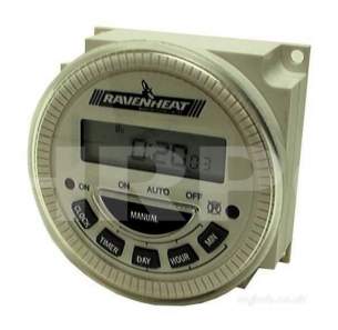 Ravenheat Boiler Spares -  Ravenheat Tm6192 Digital Timer White