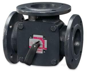 Esbe Limited -  Esbe 3f50 50mm 3port Flange Iron Valve Kv-60