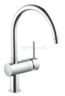 Grohe Kitchen Brassware -  Grohe 32914dc0 Minta Kitchen Mixer Sw Sp Sus 32917dc0