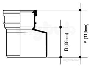 3s094b Black Osma Reducer 82mm-50mm