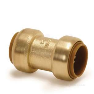 Yorkshire Tectite Fittings -  Yorks Tectite T1 15mm Str Coupling