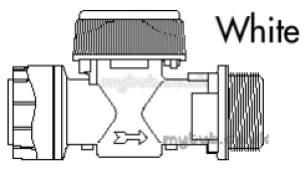 Underfloor Heating Manifolds and Ancillaries -  15mm X 3/4 Inch P/plumb Appl Valve-warm 5