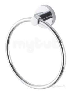 Eastbrook Accessories -  52.014 Genoa Metal Towel Ring Chrome