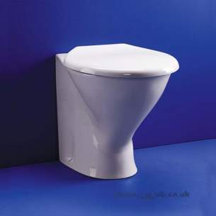 Armitage Shanks Commercial Sanitaryware -  Armitage Shanks Contour Rimless Washdown Btw Pan Only S3420 White