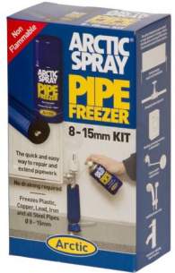 Arctic Pipe Freezing Spray and Accessories -  Arctic Spray Trade Starter Kit Can Plus Jkt