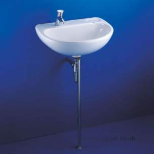 Ideal Standard Studio -  Ideal Standard Studio E2523 450mm Left Hand W/m Basin Ex O/f Wh