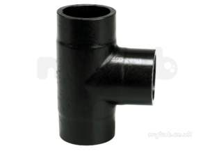 Georg Fischer Black Electrofusion Pe Fittings -  Georg Fischer Pe 90d B/fus Equal Tee Sdr11 280 753208672